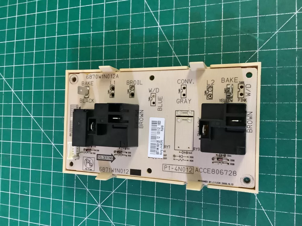 LG AP4441283 6871W1N012B PS3530118 Oven Control Board