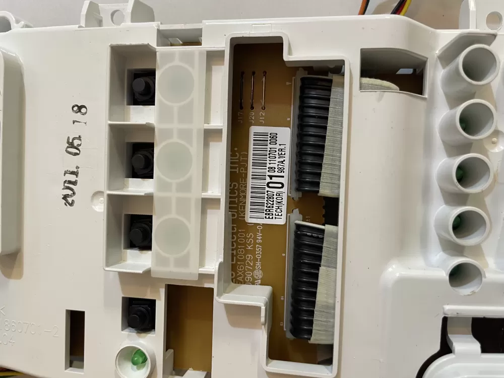 Kenmore LG Whirlpool EBR62280701 Washer Control Board AZ145427 | KMV55