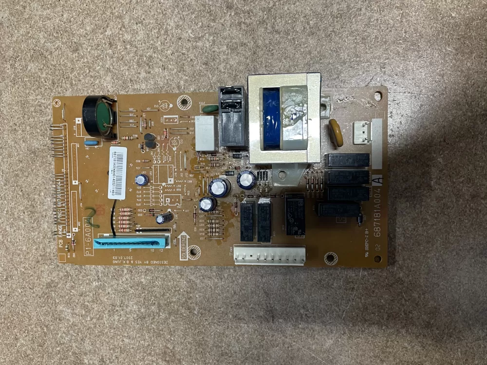 LG 687181A004A P1-6A004 Microwave Control Board