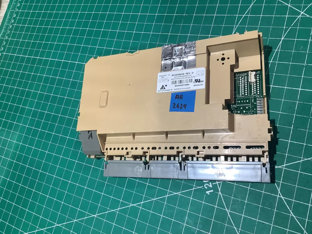 KitchenAid W10866116 Dishwasher Control Board AZ184119 | AR2624