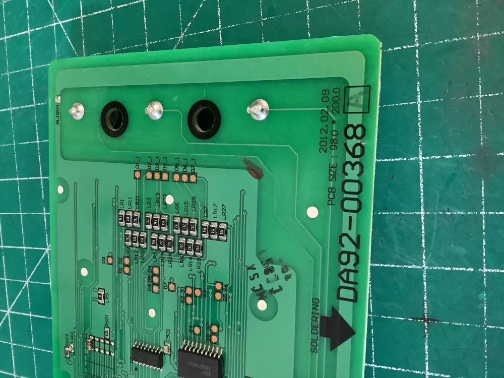 Samsung DA92 00368A Refrigerator Dispenser Board AZ224362 | NR140