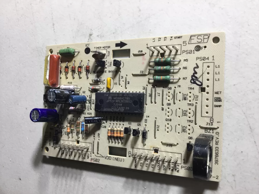 Whirlpool 100 01288 03 Dryer Control Board Circuit AZ42702 | NR1745