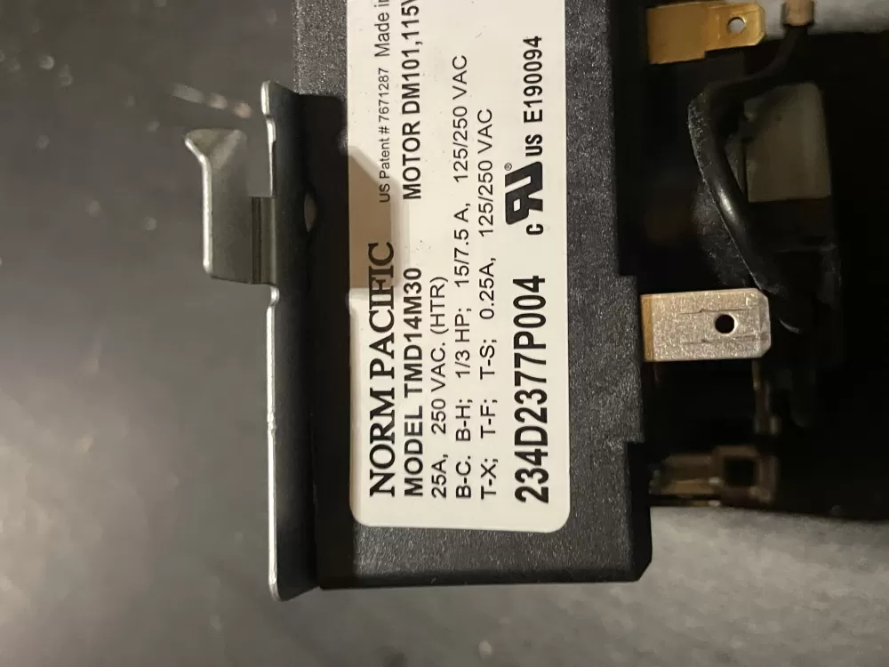 GE TMD14M30 234D2377P004 Dryer Timer AZ29453 | WM310