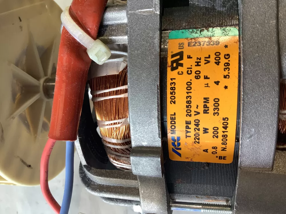 Asko 20583100 Dryer Motor