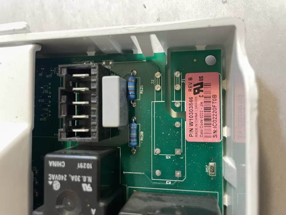 Whirlpool Maytag W10303846 W10317638 Dryer Control Board AZ194543 | Wm601