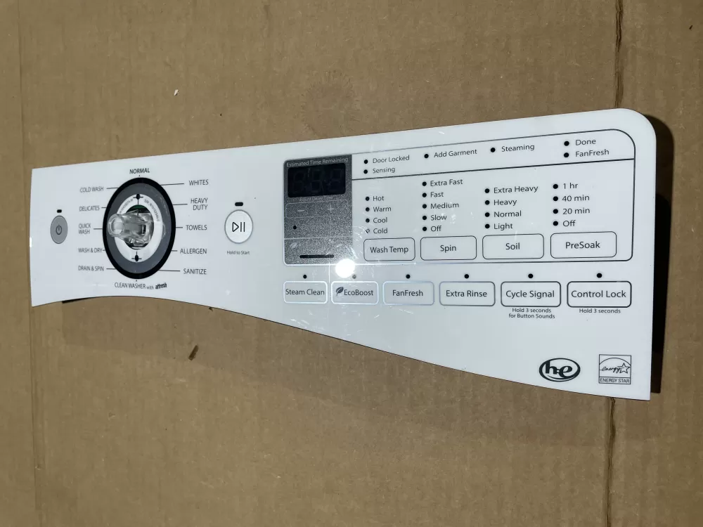 Whirlpool W10433090 W10750481 W10814583 PS11723082 Washer Control Panel