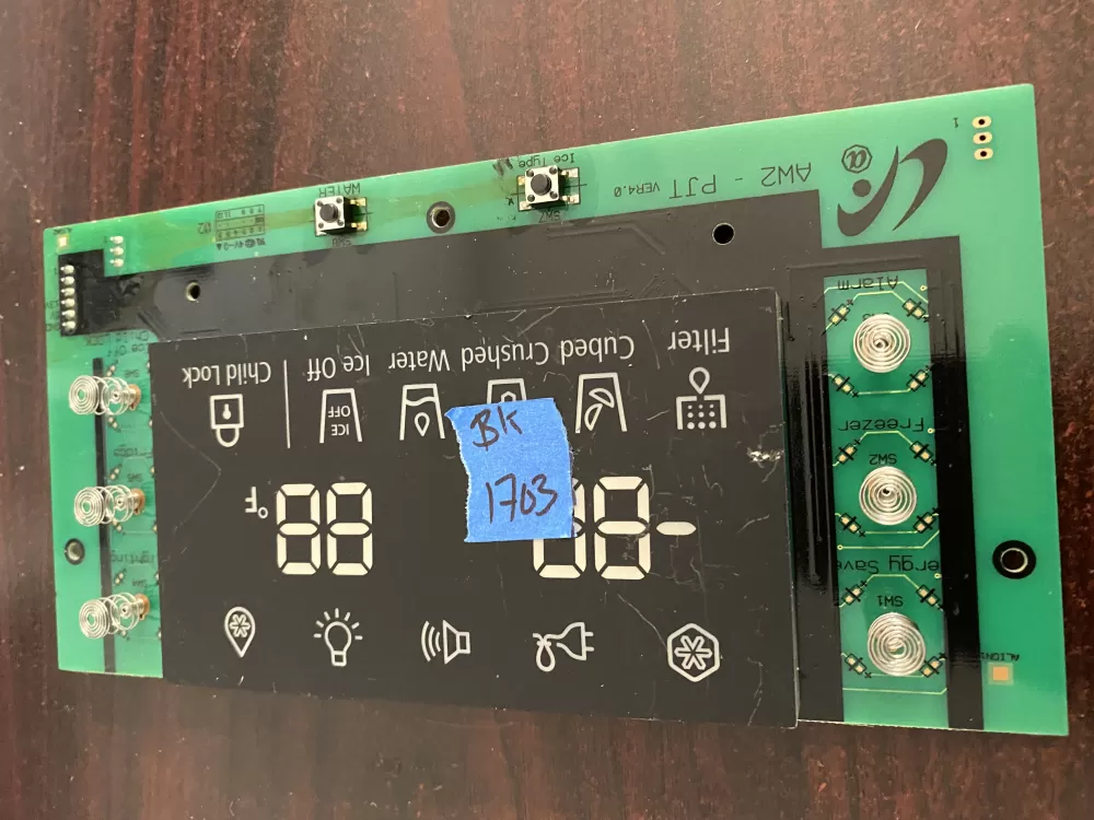 Samsung DA41-00540A Refrigerator Control Board Display AZ34564 | BK1703