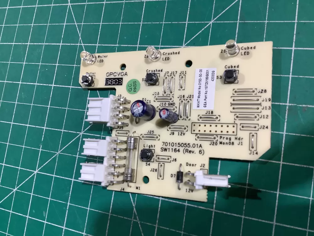 GE 197D5189G001 Refrigerator Control Board
