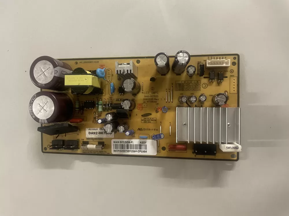 Samsung DA92-00768D Refrigerator Control Board Inverter