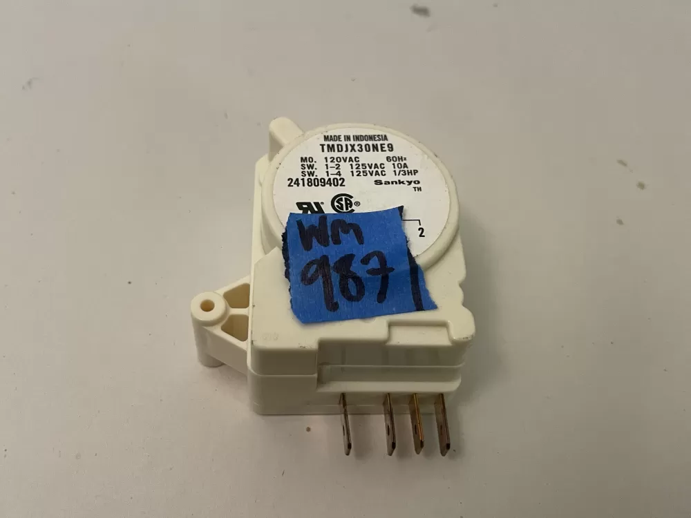 Frigidaire Kenmore 215846604 Refrigerator Defrost Timer AZ103989 | Wm987