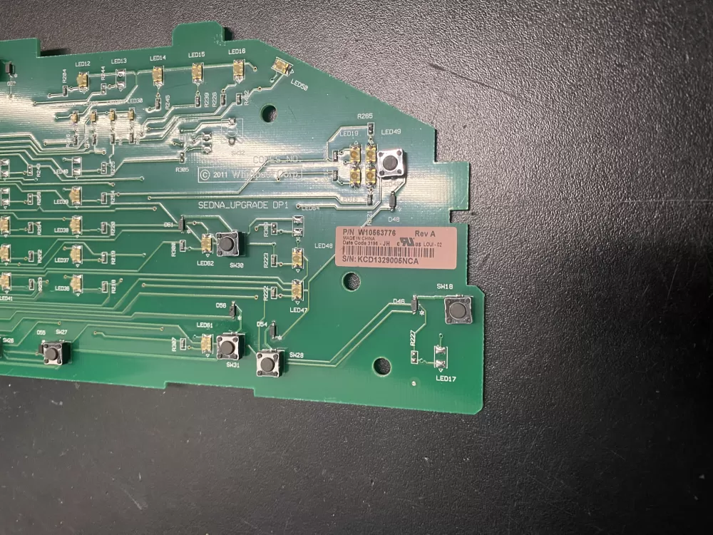 Whirlpool W10563776 Washer Control Board AZ21841 | BK1052