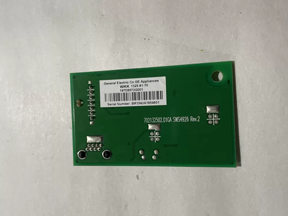 GE 197D8573G001 Refrigerator Control Board Humidity AZ192403 | Wm1036