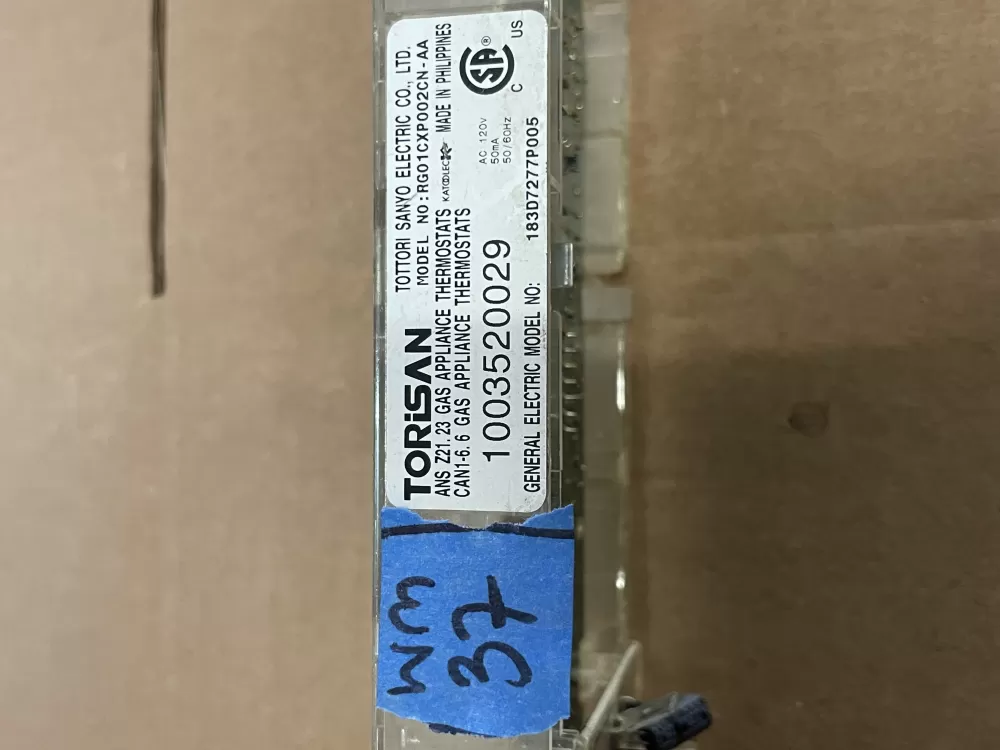 GE 183D7277P005 Rg01cxp002cn Oven Control Board aa AZ83652 | Wm37