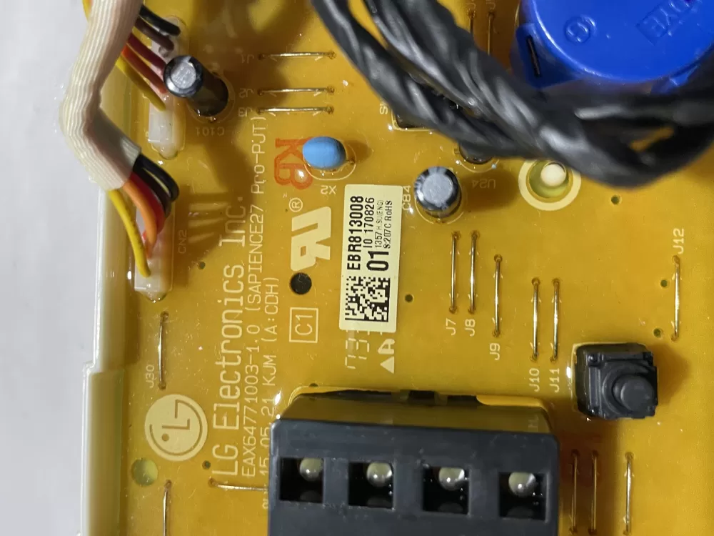 LG AGF76283903 EBR81300801 Ebr80321807 Washer Control Board AZ120347 | Wmv700