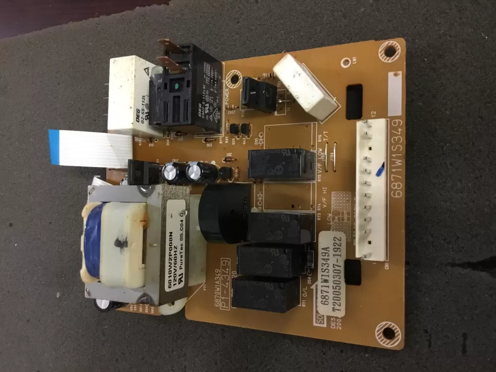 LG 6871W1S349A Microwave Control Board