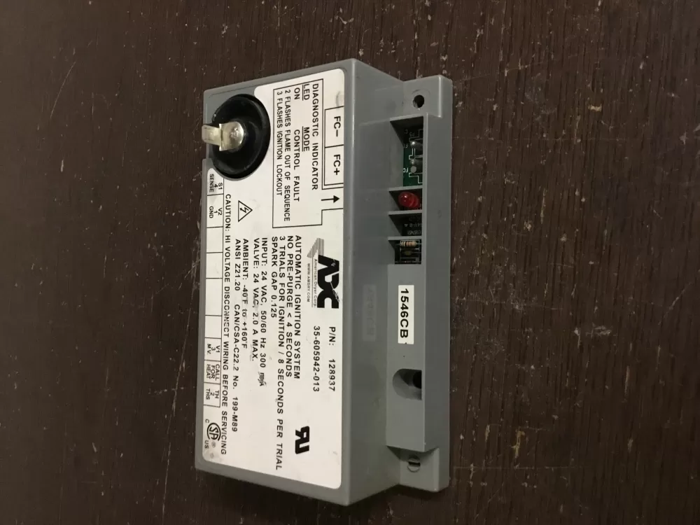 35-605942-013 Direct Spark Ignition Module 24V/50-60Hz (Fenwell) AZ17319 | NR202