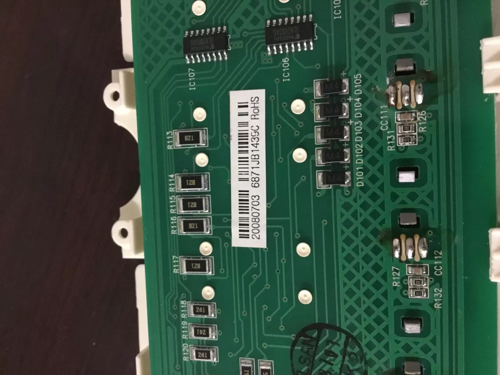 Kenmore LG 6871JB1439C Refrigerator Control Board Dispenser AZ207548 | BG1079