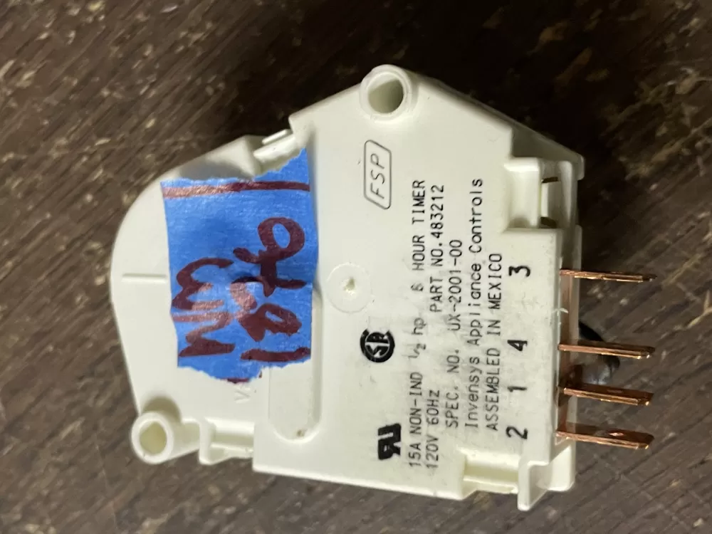 Whirlpool Kenmore W10822278 Refrigerator Defrost Timer AZ51733 | Wm1876