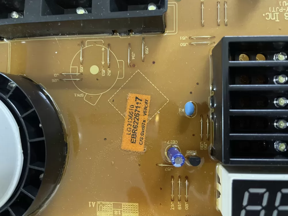 LG EBR62267117 EBR62267122 PS7792454 Washer Control Board AZ71850 | KMV406