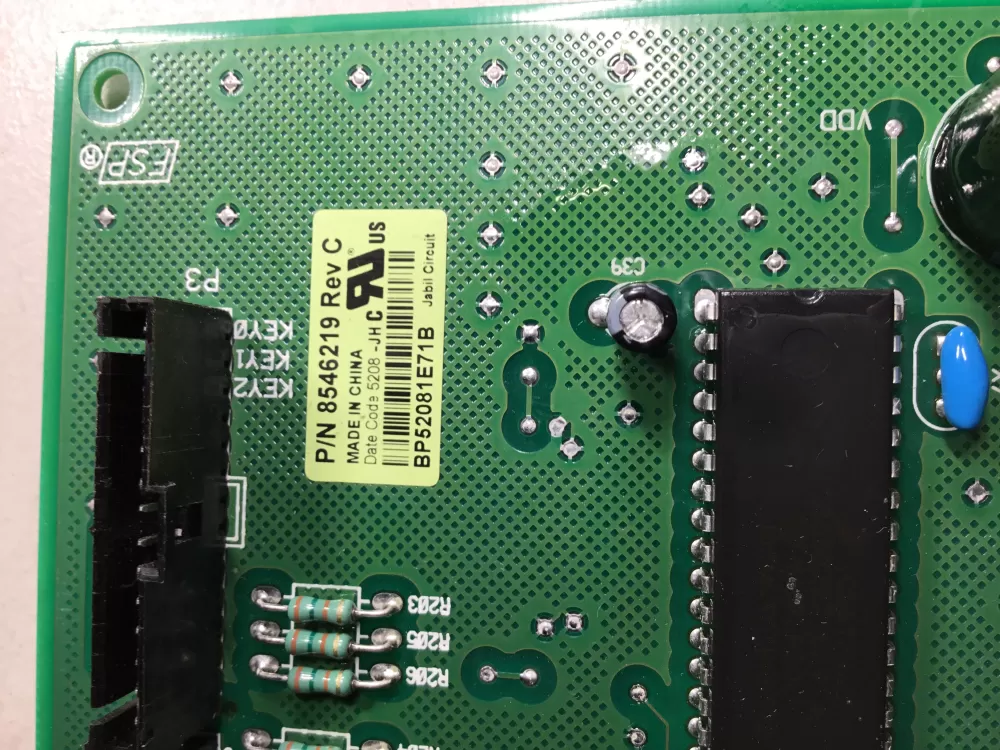 Whirlpool WP8546219 Dryer Control Board AZ40307 | NR25