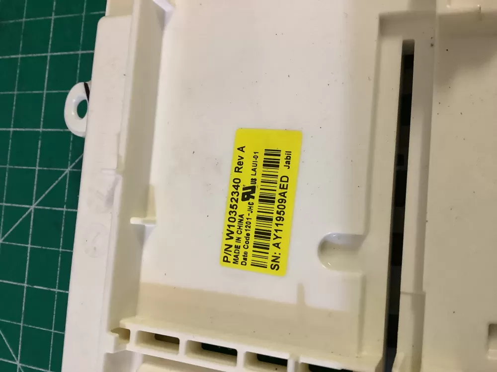 Whirlpool W10352340 Dryer Control Board AZ186760 | NR2747