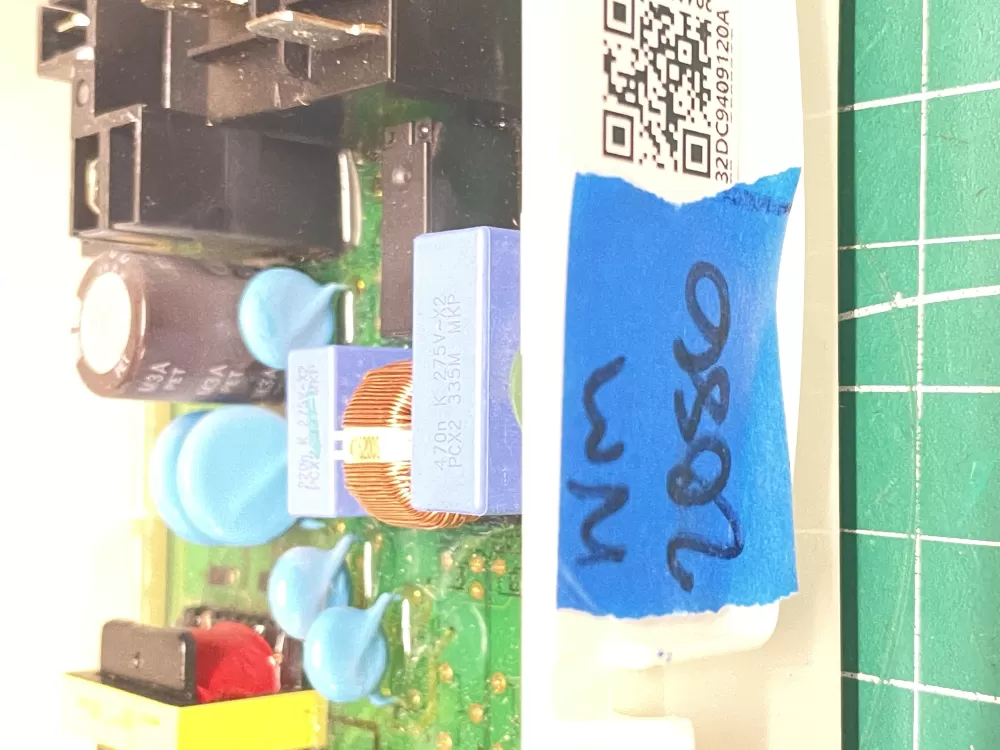 Samsung DC94 09120A Dryer Control Board Main Dc92 01729x AZ209354 | W2086