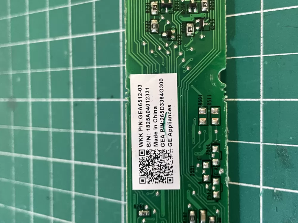 GE 265D3364G300 Dishwasher Control Board AZ200842 | Wm2153