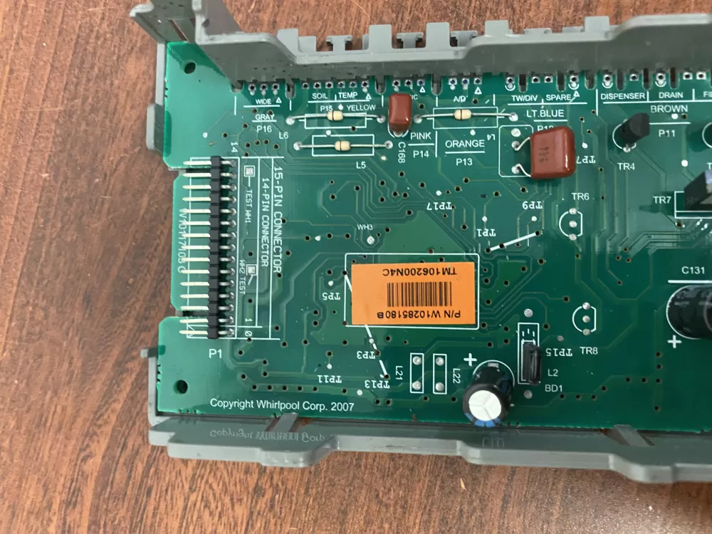 Whirlpool Maytag W10130967 Dishwasher Control Board AZ47895 | BK1515