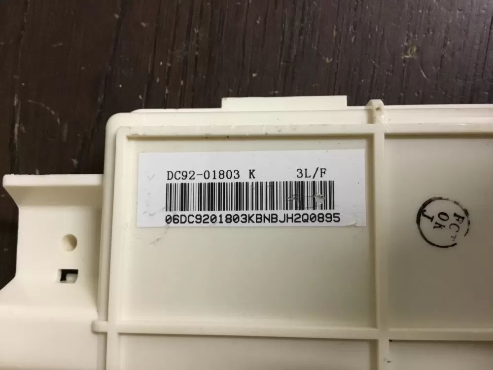 Samsung DC92-01803K 01803 Washer Control Board AZ16103 | NR220