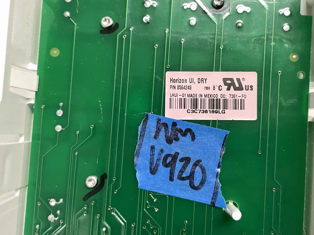 Kenmore 8571928 Whirlpool 8564248 Maytag Dryer Board Control AZ207831 | Wmv920