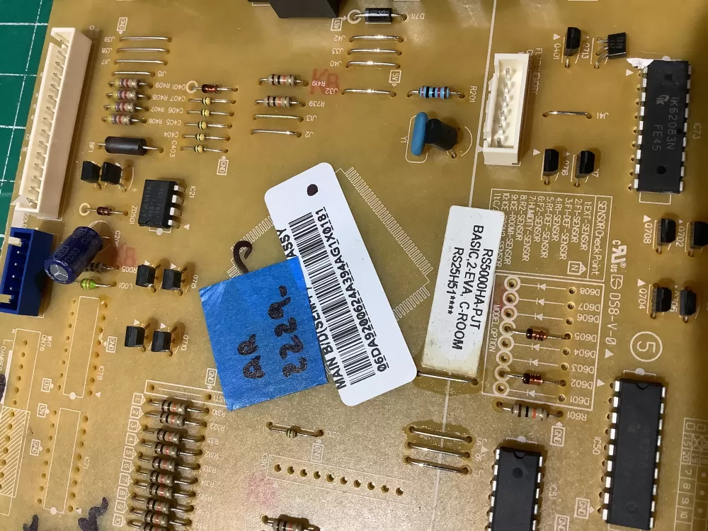 Samsung DA92 00624A DA9200624A Refrigerator Control Board AZ193566 | AR2229