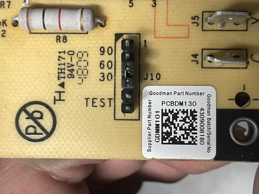 Goodman Amana Rheem PCBDM130 Defrost Control Board AZ17661 | WM1256