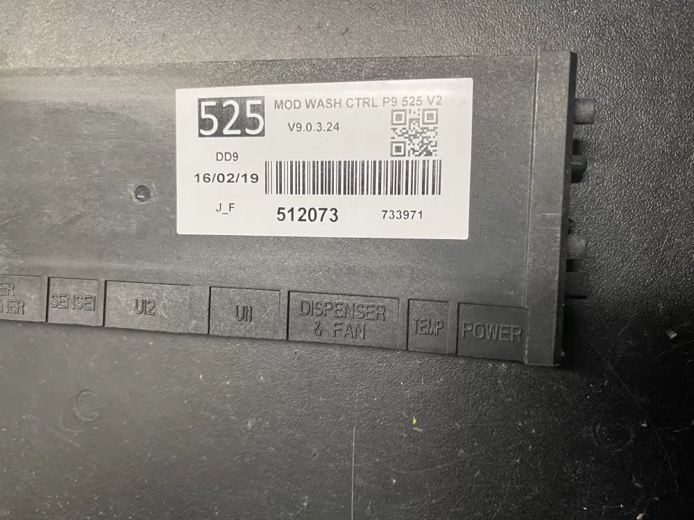Fisher & Paykel 512073 Dishwasher Control Board AZ18683 | BK710