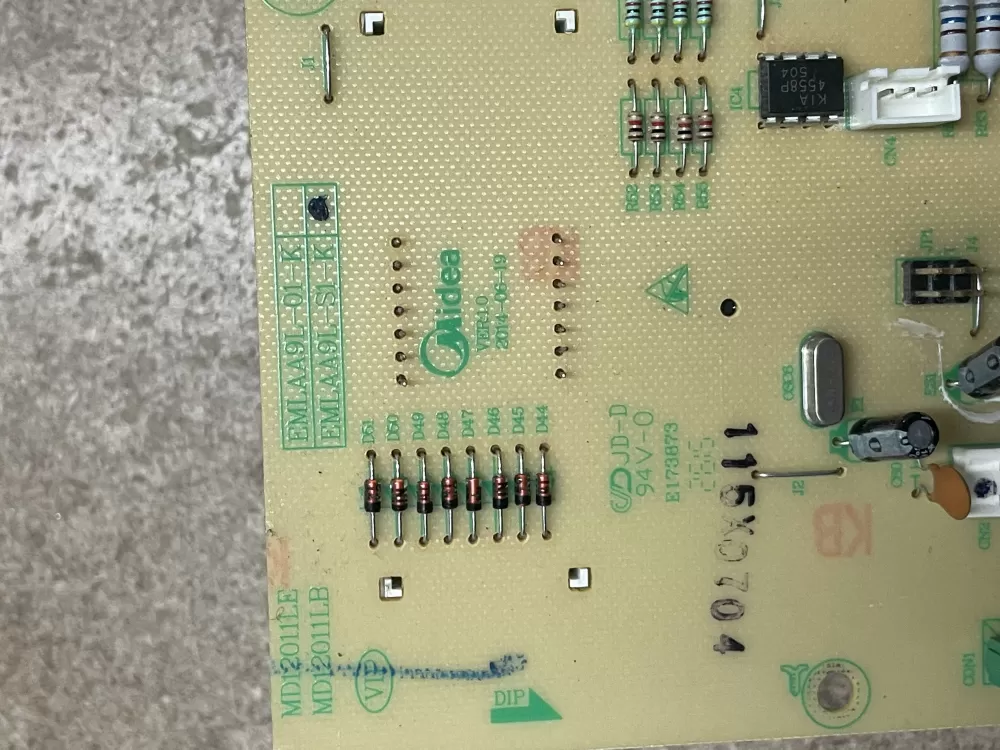 Midea Kenmore MD12011LE EMLAA9L-S1-K Microwave Control Board AZ23517 | KM1321