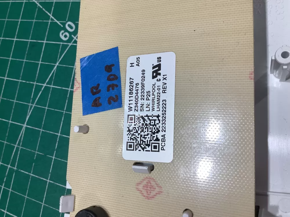 Maytag W11186267 Dryer Control Board Interface Panel AZ183760 | AR2709