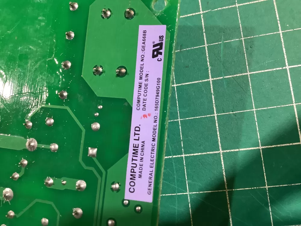 GE 165D7949G100 Dishwasher Control Board AZ151525 | NR1741