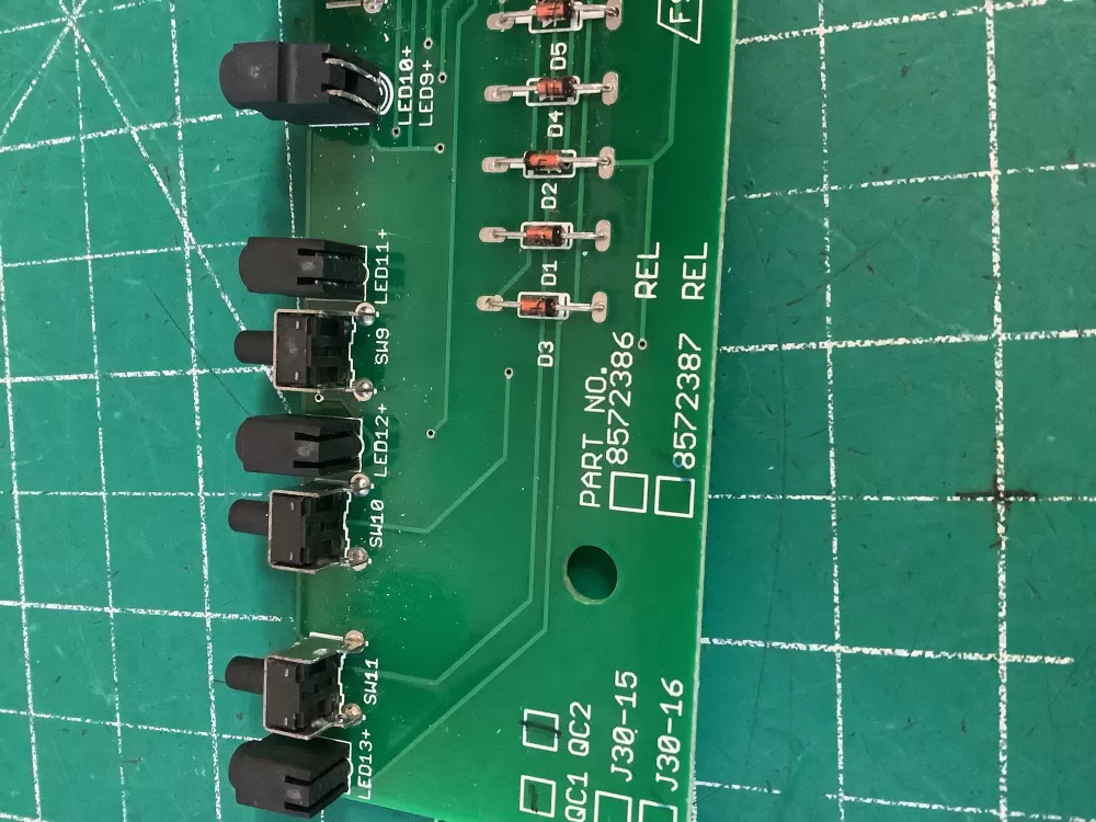 Whirlpool Kenmore 8572386 8572387 Dishwasher Control Board AZ225374 | NR326