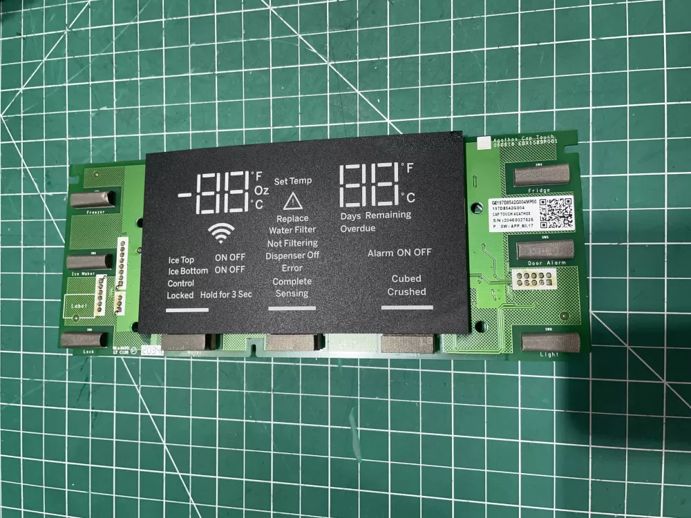 GE 197D8542G004 Refrigerator Control Board Dispenser