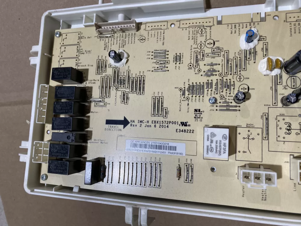 GE 275D1543G018 Washer Control Board AZ65284 | BKV589