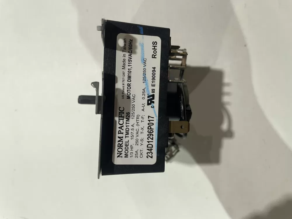 Kenmore  General Electric WE4M521 WE04X22654 PS11721520 234D1296P017 Dryer Timer