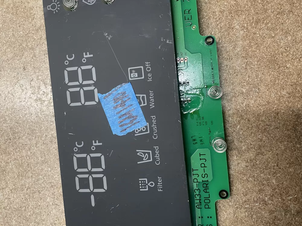Samsung DA92 00153A Refrigerator Control Board AZ4711 | KM1410