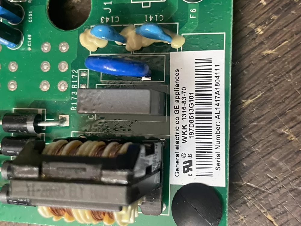 GE 197D8513G101 70213160102GA Refrigerator Control Board AZ58379 | Wm2074