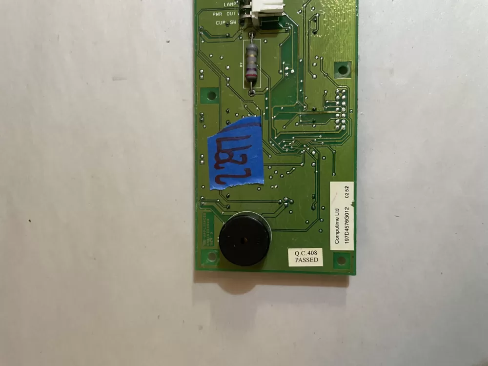 GE 197D4576G012 Refrigerator Control Board AZ194280 | KM2297