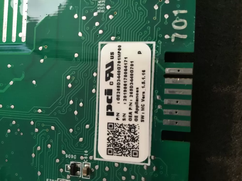GE 265D3440G701 Dishwasher Control Board AZ100734 | NR133