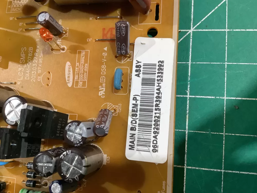 Samsung DA92-00215R Refrigerator Board Inverter AZ145353 | NR2433