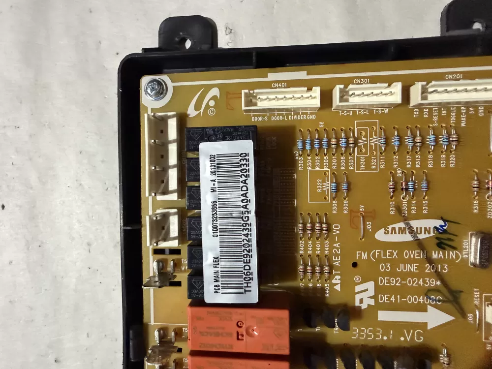 Samsung DE92 02439G Range Oven Control Board Relay AZ228255 | KM500
