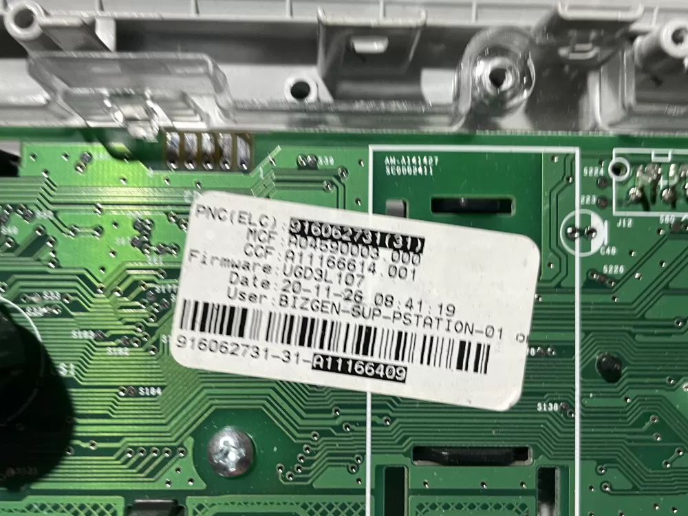 Frigidaire 916062731 Dryer Control Panel AZ111508 | Wmv655