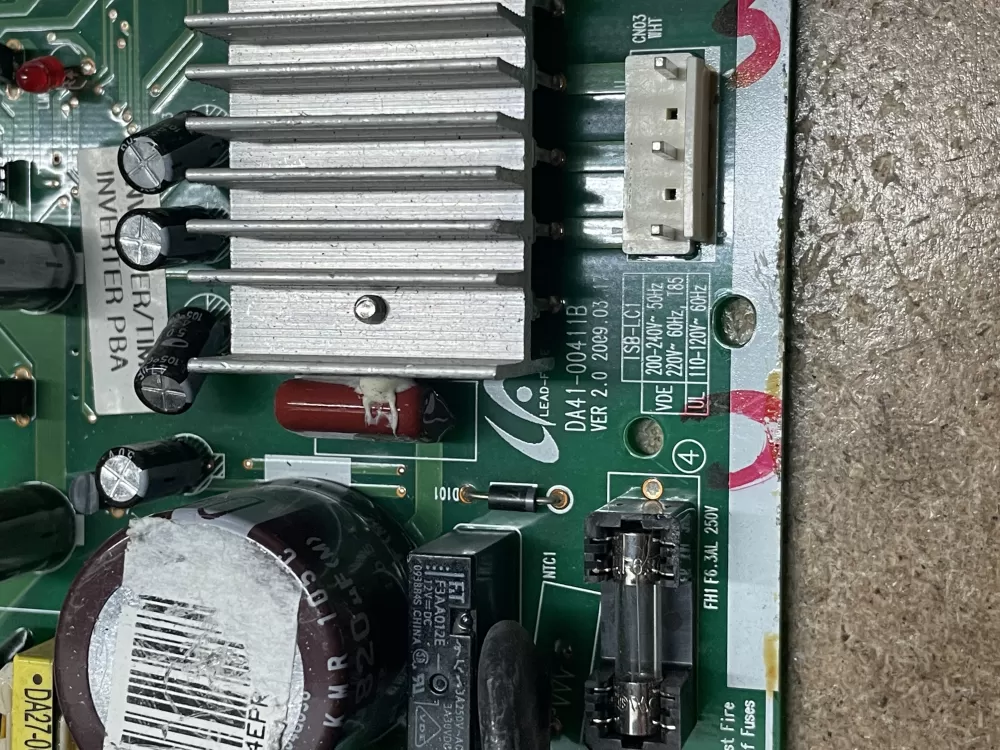 Samsung DA41-00614F DA41-00411B Refrigerator Control Board AZ13641 | KM1566