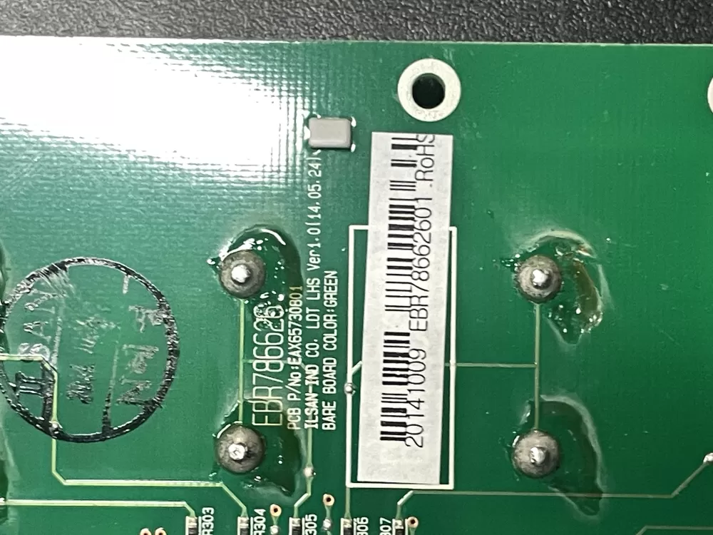 LG Kenmore EBR78662601 Refrigerator Dispenser Control Board AZ14429 | 674