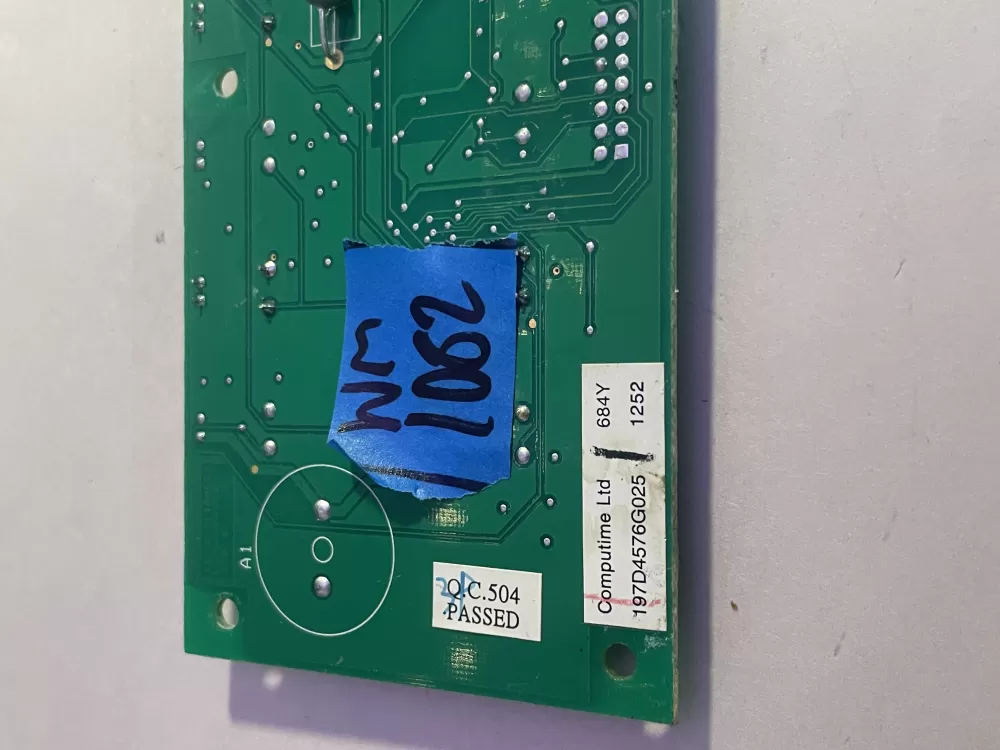 GE 197D4576G025 Refrigerator Control Board Dispenser AZ195863 | Wm1082